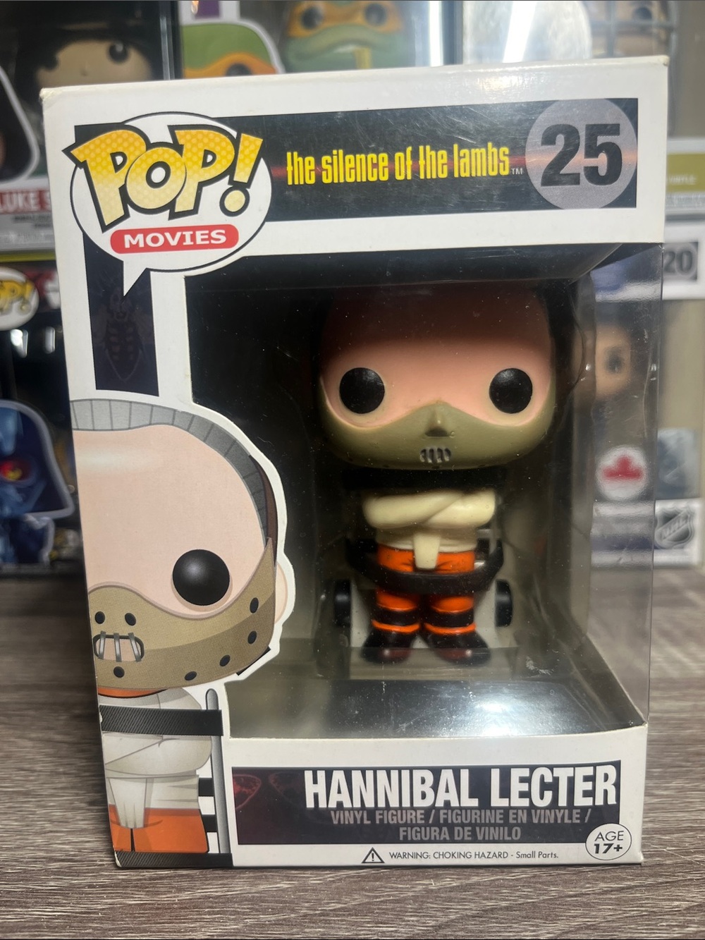 Funko Movies Hannibal Lecter Vinyl Figure - Orange, Black, Cream